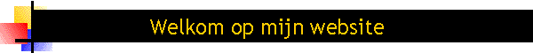 Welkom op mijn website